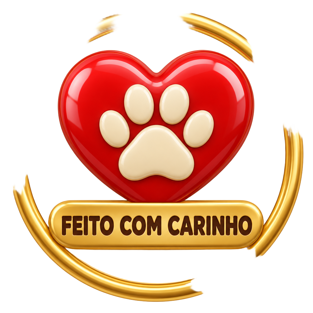 Feito com carinho para o seu cão