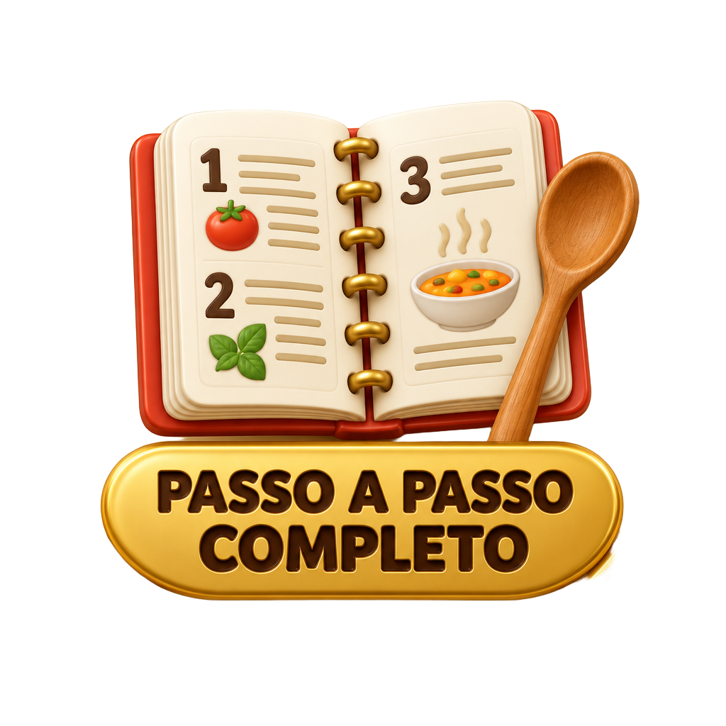 50 receitas com passo a passo completo